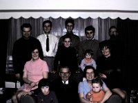 Tilehurst - Christmas - Eric Richard Ronald Ken Joyce Mum Adrian Richard Granny Grandad Englefield Sarah Peter Andy Dad